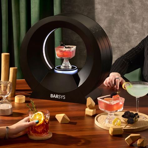 AI-Powered Barsys 360 Cocktail Machine is a Personal Mixologist Instant Ice Cream, Indoor Smoker, Cocktail Machine, Kitchen Devices, Instant Ice, Simple Kitchen Remodel, Kitchen Tech, Worry Less, Technology Company