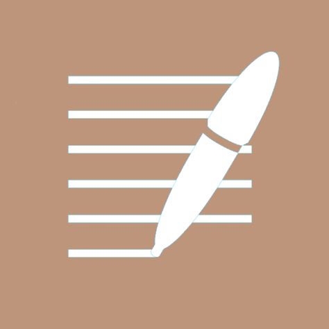 Brown Goodnotes Icon, Goodnotes Widget Icon, Goodnotes App Icon Aesthetic, Goodnotes Icon Aesthetic Logo, Goodnotes Icon Aesthetic, Goodnotes App Icon, Goodnotes Icon, Ipad Productivity, Ipad Icons