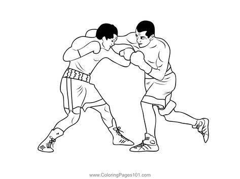 Boxing 1 Coloring Page Boxing Drawing, Covered Boxes, Free Kids, Cover Pages, Printable Coloring Pages, Coloring Sheets, Printable Coloring, Coloring Pages For Kids, Coloring Page