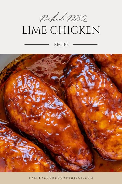 This recipe for Baked BBQ Lime Chicken is from Legacy Recipes, one of the cookbooks created at FamilyCookbookProject.com. Visit https://www.familycookbookproject.com/getstarted.asp to start your own personal BBQ cookbook! It's easy and fun. Start your own cookbook today! #familycookbook #BBQ #bbq #bbqrecipes #bbqnation #bbqcommunity #bbqlovers #familybbq #bbqnight #bbqdinner #bbqlover #bbqfest #bbqchef #ilovebbq #baraque #chickenbbq #bbqchicken #lime #bakedchicken Bbq Nation, Family Cookbook Project, Lime Chicken Recipes, Bbq Night, Bbq Dinner, Family Bbq, Recipes Family, Family Cookbook, Lime Chicken