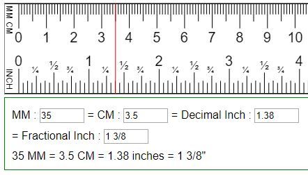 Convert mm, cm to fraction or decimal inches (in=mm=cm) Mm To Cm Conversion, Inch To Cm Conversion, Mm To Inches Chart, Reading A Ruler, Cm To Inches Conversion, Tape Reading, Metric Conversion Chart, Metric Conversion, Ruler Measurements