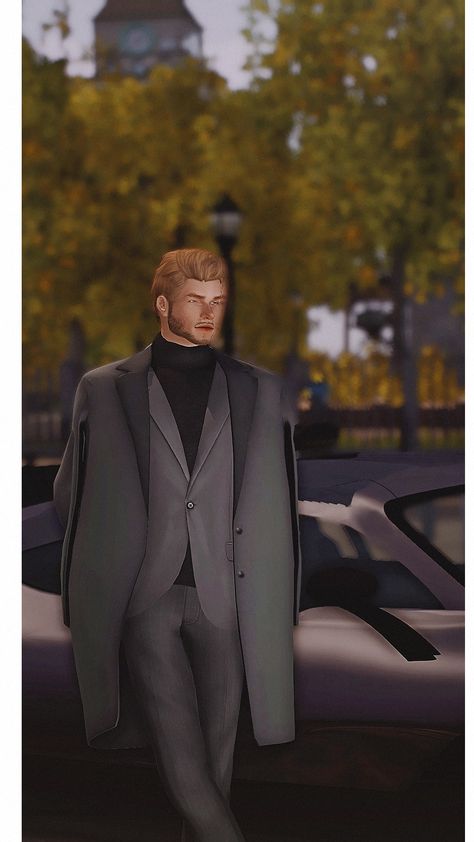 top / pants / shoes / coat / hair Sims 4 Cc Mens Suits, Sims 4 Male Clothes Formal, Trench Coat Sims 4 Cc, Sims 4 Male Coat, Sims 4 Cc Coat Male, Sims Cc Suit Male, Sims 4 Cc Long Coat Male, Black Coat Men, Sims 4 Male