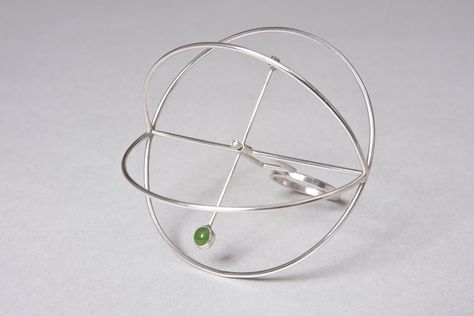 Kinetic Rings Kinetic Jewelry Design, Kinetic Ring, Julia Smith, Kinetic Jewelry, Round Glass, Jewelry Design, Ring, Glass, Design