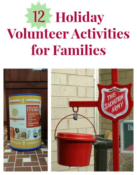 Volunteering as a Family During the Holidays: ways to get involved with volunteering and local charities will help kids to understand how they can make a difference in both their world and the lives of others. Volunteering Ideas, Volunteer Ideas, Community Service Ideas, Volunteer Activities, Service Ideas, Charity Project, The Lives Of Others, Community Service, Christmas Games