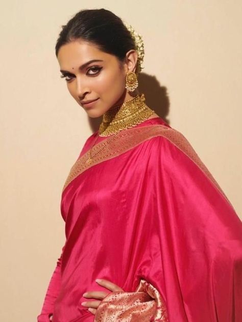 Deepika Padukone Sari, Deepika Padukone Saree, Sari Design, Deepika Padukone Style, Saree Trends, Elegant Saree, Stylish Sarees, Silk Sari, Saree Look