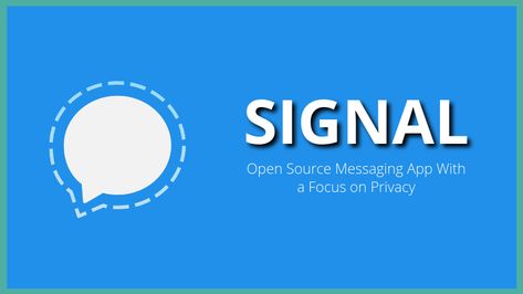 Signal Messenger, Signal App, Chronic Inflammation, Internet Security, Messaging App, Open Source, Linux, Things To Think About, Look At