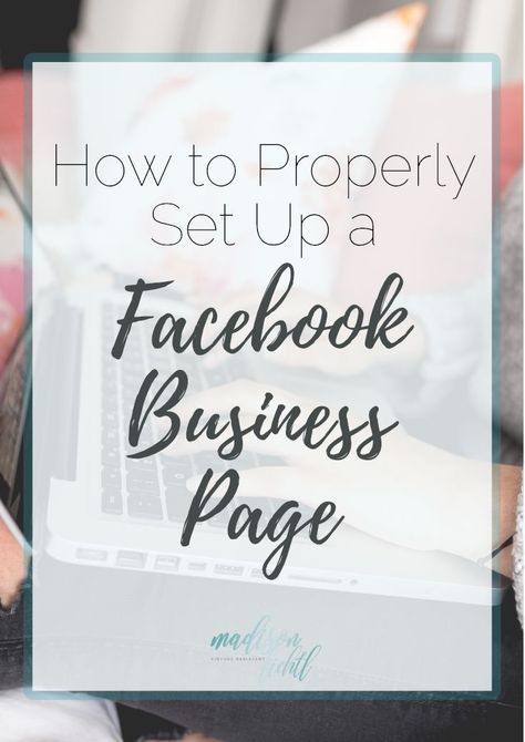 How to Properly Set Up a Facebook Business Page | Social Media Help | Madison-fichtl.com Hadiah Valentine, Business Facebook Page, Facebook Strategy, Facebook Tips, Facebook Ads Manager, Facebook Marketing Strategy, Facebook Business Page, Social Media Help, Group Ideas