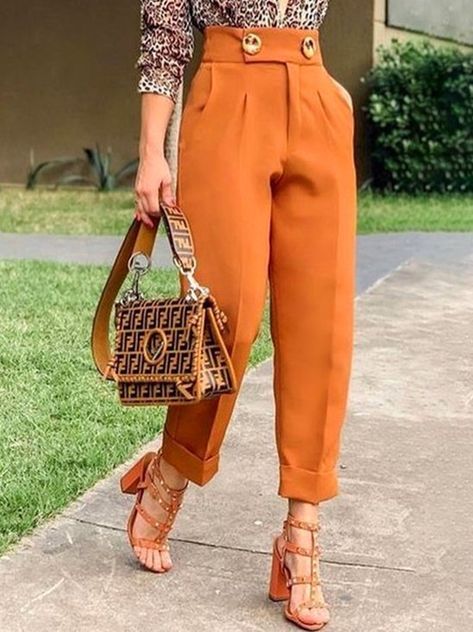 Formal Blouses, Loose Fit Pants, Summer Pants Women, Elegant Pant, Loose Trousers, Va Va Voom, Long Trousers, Summer Pants, Loose Pants