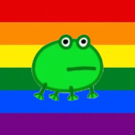 Pride Frog, Gay Pride, Flag, Rainbow