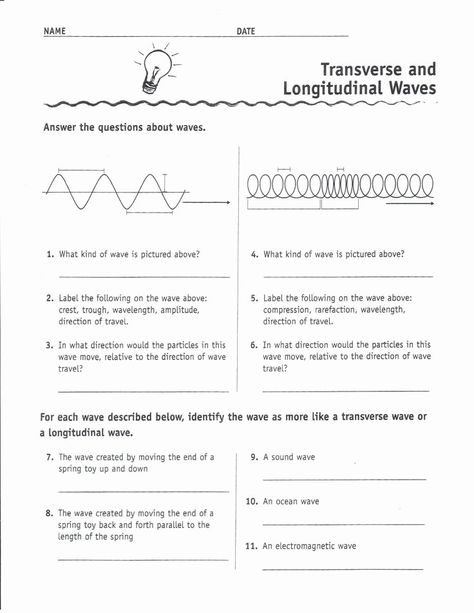 Seismic Waves, Longitudinal Wave, Ap Physics, Geography Worksheets, Mathematics Worksheets, Interactive Reading, Science Quotes, 8th Grade Science, 6th Grade Science