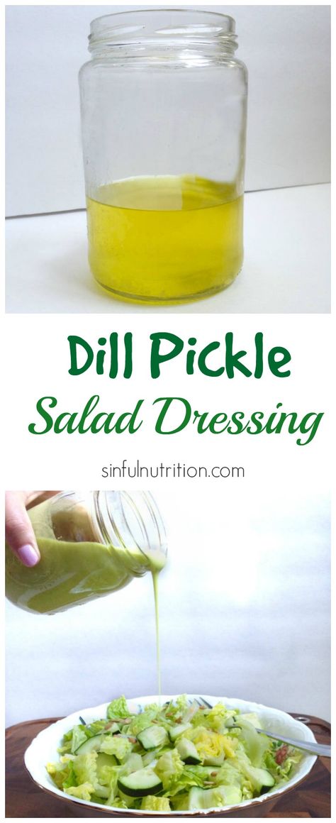 Dill Pickle Salad Dressing, Pickle Salad Dressing, Dill Pickle Dressing, Dill Pickle Salad, Pickle Dressing, Pickle Salad, Dressing Food, Salad Dressing Recipe, Salad Dressing Recipes Homemade