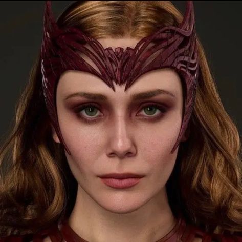 Wanda Maximoff Makeup, Scarlet Witch Halloween, Marvel Halloween Costumes, Scarlet Witch Costume, Scarlet Witch Cosplay, Witch Hair, Witch Cosplay, Marvel Costumes, Makeup For Moms