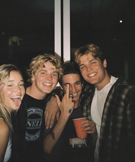 Only Girl In Boys Squad, One Girl And Boys Squad, Boy Friend Group Aesthetic, Jack Wright, Tucker Pillsbury, Hey Brother, Boy Squad, Big Friends, Guy Best Friend