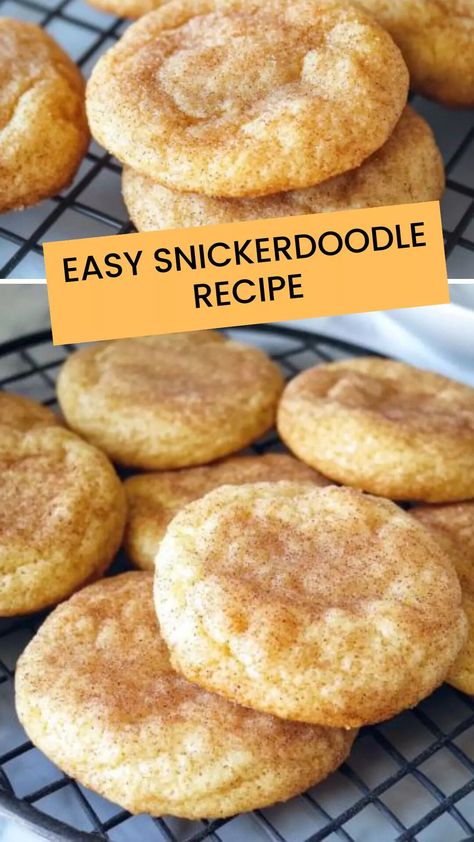 Easy snickerdoodle recipe – Lori Walker Easy Snickerdoodle Recipe, Cookies Snickerdoodle, Easy Snickerdoodles, Best Snickerdoodle Cookies, Snickerdoodle Cookies Easy, Decorating Icing, Snickerdoodle Cookie, Snickerdoodle Recipe, Snickerdoodle Cookies