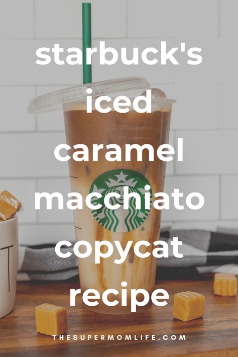 Iced Caramel Macchiato Starbucks, Starbucks Caramel Drinks, Iced Caramel Macchiato Recipe, Caramel Macchiato Starbucks, Caramel Macchiato Recipe, Caramel Drinks, Iced Caramel Macchiato, Macchiato Recipe, Nespresso Recipes