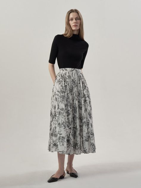 Composition : 100% Cotton Country of Origin : Republic of Korea Teacher Clothes, Long Skirt, Cute Dresses, Dress Skirt, Maxi Skirt, Composition, Dresses Skirts, Skirt, The Originals