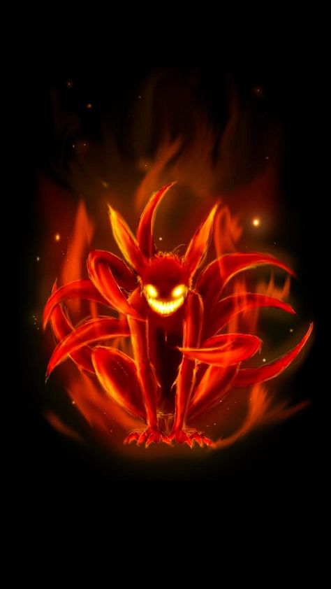 Download Nine Tails Wallpaper by talpur93 - 78 - Free on ZEDGE™ now. Browse millions of popular anime Wallpapers and Ringtones on Zedge and personalize your phone to suit you. Browse our content now and free your phone Nine Tails Wallpaper, Tails Wallpaper, Nine Tails, In The Dark, Black Background, Naruto, Fox, Wallpapers, Red