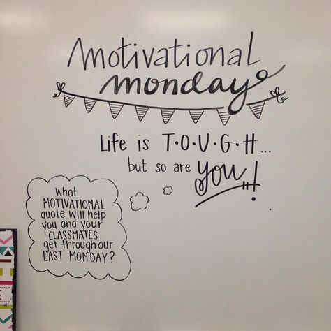 Staff meeting....1st or last one of the year.  Help get us all over the hump. Whiteboard Questions, Whiteboard Prompts, Whiteboard Messages, Responsive Classroom, Morning Activities, Bell Work, Classroom Quotes, Daily Writing, Classroom Community