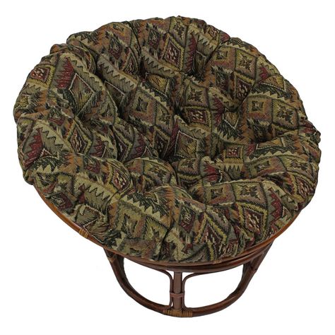 Add a touch of style and comfort to your indoor furnishings with this 48-Inch tapestry papasan cushion. This cushion features a classic tufted cushion style in a variety of striking patterns of soft premium tapestry fabric. Papasan Cushion, Tufted Cushion, Dream Room Inspiration, House Room, Room Inspiration Bedroom, Dream Rooms, Dream House Decor, Chair Pads, Dream Bedroom