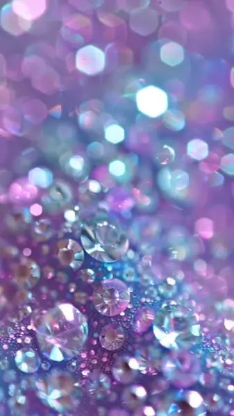 Holographic Glitter Wallpaper, Glowing Particles, Diamond Wallpaper, Glitter Wallpaper, Holographic Glitter, Minimalistic Design, Colorful Wallpaper, Phone Wallpapers, Minimalist Design