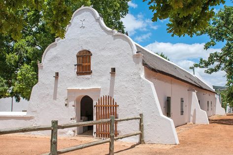 Historic Barn In Cape Dutch Architectural Style Editorial Stock Photo - Image of window, architecture: 50749828 Cape Dutch House Plans, Cape Dutch Architecture, Garden Themes, South African Homes, Oven Outdoor, Provinces Of South Africa, Dutch Architecture, Cape Dutch, Window Architecture