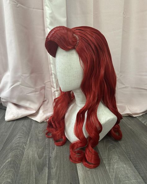 The Wig Shed | A lovely Ariel on a Wig Label base! | Instagram Mermaid Wigs, Ariel Wig, Mermaid Wig, Fantasy Ideas, March 27, The Little Mermaid, Ariel, Instagram A, Shed