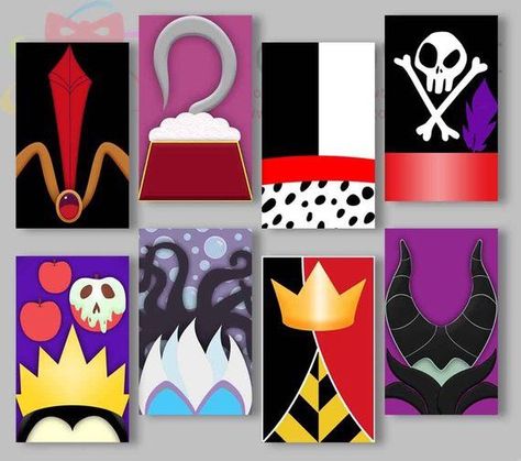 Villain Party, Disney Villain Party, Villains Party, Art Mini Toile, Disney Canvas Art, Disney Canvas, Disney Paintings, Arte Indie, Cute Canvas Paintings