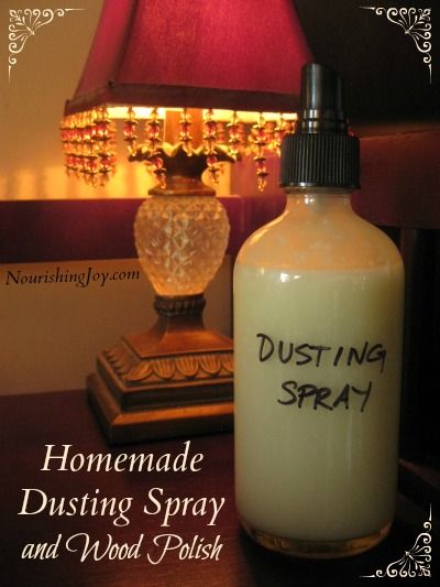 Homemade Dusting Spray and Wood Polish - Nourishing Joy Homemade Dusting Spray, Dusting Spray, Homemade Cleaning Supplies, Natural Disinfectant, Disinfectant Spray, Diy Sprays, Furniture Polish, Homemade Cleaning Products, Natural Cleaners