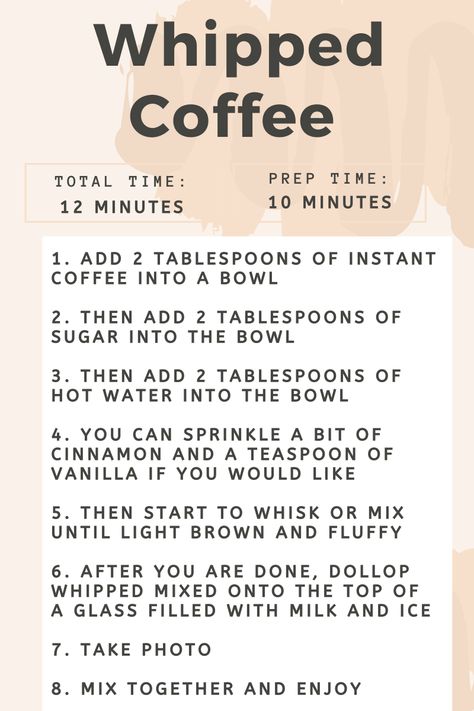 Diy Coffee Drinks, Coffee Frappe, Nespresso Recipes, Whipped Coffee, Iced Coffee At Home, Easy Coffee Recipes, Starbucks Drinks Recipes, Care Worker, Coffee Drink Recipes