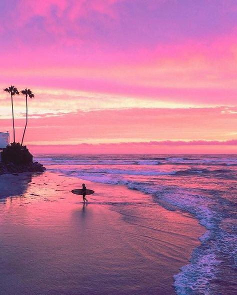 Beautiful as always in San Diego. | Photo by @erubes1 Earth Pictures, California Photos, Surf Life, Destination Voyage, Beautiful Sky, Travel Insurance, Beautiful Sunset, Land Scape, Sunrise Sunset