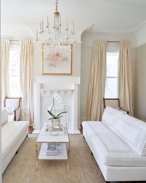 Rivers Spencer on Instagram: “Neutral tones in this Uptown, New Orleans living room!  #shopriversspencer #customdesign #interiordesign #neworleans” Rivers Spencer, Shabby Chic Living Room, Romantic Home Decor, White And Beige, Design Room, Chic Living Room, White Living Room, Southern Home, Gothic Home Decor