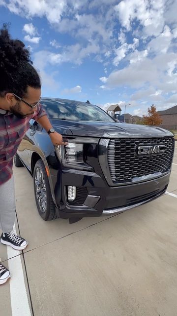 Forrest Jones on Instagram: "$97K Yukon or spend a bit more for an Escalade? 🤷🏽‍♂️ • • #gmc #yukon #denali #ultimate #suv #luxurycars #carsofinstagram #instacars" Blacked Out Yukon Denali, 2021 Yukon Denali, Yukon Denali Ultimate, Gmc Suv Yukon Denali, Gmc Yukon Denali Ultimate, Yukon Slt, Gmc Yukon Denali, Yukon Denali, Gmc Yukon