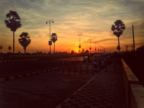 Akota Bridge#Vadodara#Gujarat#Sunset#Silhuttes Akota Vadodara, Wallpaper Quotes, Bridge, Celestial Bodies, Quotes, Photography, Quick Saves