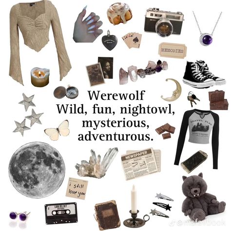 Werewolf Aesthetic Outfit, Goblincore Grunge, Future Mood, Scene Clothes, Treehouse Ideas, Artist Couple, Road Trip Bag, Witchy Academia, Favorite Aesthetic