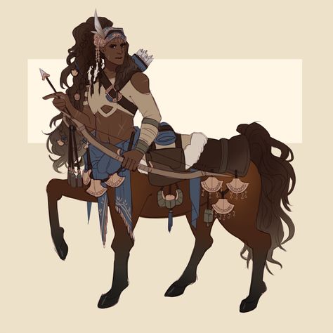 Desert Dnd, Centaur Archer, Dnd Design, Female Centaur, Dnd Characters, The Elf, Character Concept, Character Inspiration, Character Design