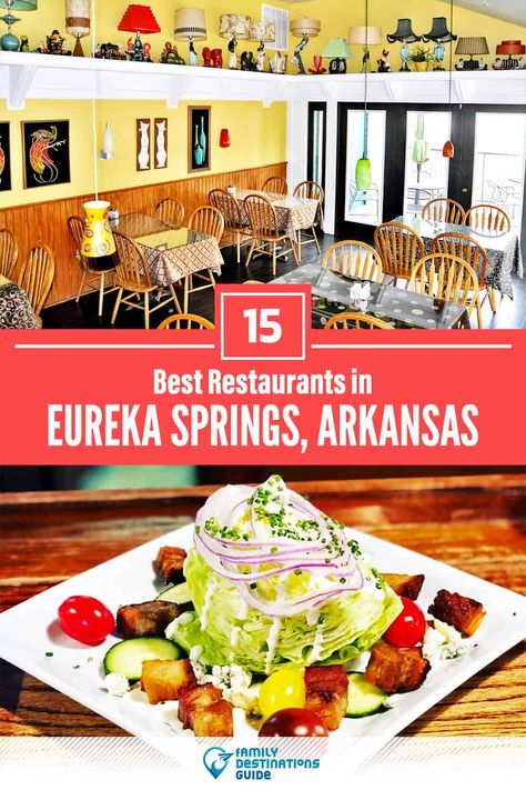 15 Best Restaurants in Eureka Springs, AR — Top-Rated Places to Eat! Hot Springs Arkansas Restaurants, Eureka Springs Restaurants, Arkansas Vacation, Pancake Shop, Eureka Springs Ar, Eureka Springs Arkansas, Virginia Vacation, Chicago Style Pizza, Arkansas Travel