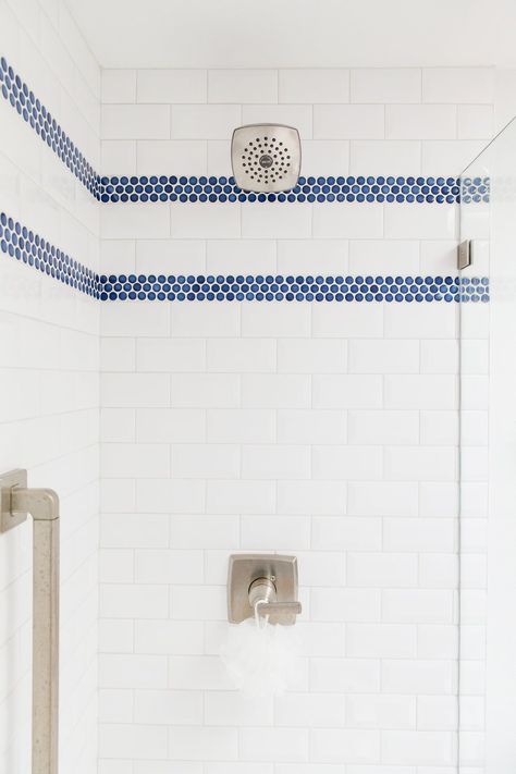 Small Interior Design, White Subway Tile Shower, Spa Retreats, Subway Tile Showers, Subway Tiles Bathroom, Boy Bath, Bath Tiles, Downstairs Bathroom, Boys Bathroom