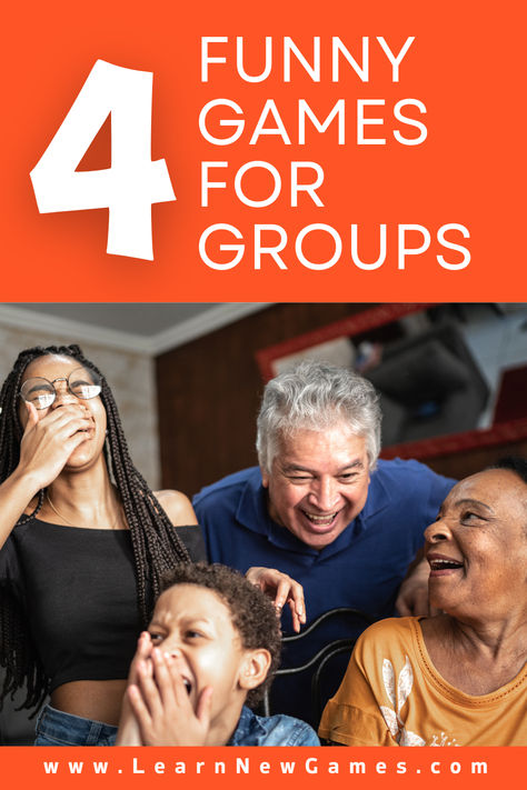 "Unleash the fun with hilarious games perfect for uproarious group gatherings! 🎉😂 #GameNight #PartyGames"" Hilarious Group Games, Large Group Games For Teens, Games For Adults Group Funny, Funny Group Games, Party Bus Games, Group Chat Games, Games For Big Groups, Games For Groups, Games For Large Groups