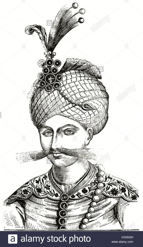 Old engraved portrait of Shah Abbas the Great. Created by Lebovis, published on Magasin Pittoresque, Paris, 1838 Stock Photo Abbas The Great, Achaemenid Architecture, Shah Abbas, Persian Painting, Ancient Persia, Mughal Paintings, Persian Miniature, Simple Painting, Pablo Escobar