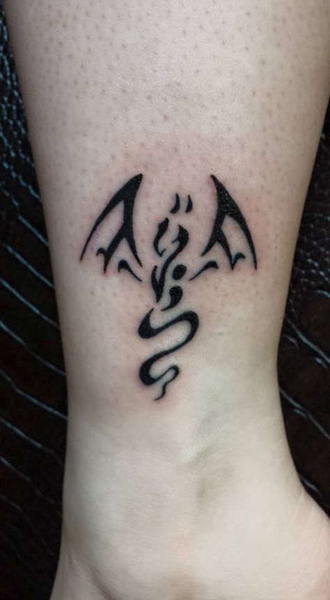 First tattoo!  #dragon #semicolonproject Dragon And Semicolon Tattoo, Dragon Semicolon, Small Easy Tattoo Ideas Simple, Snake And Semicolon Tattoo, Bat Semicolon Tattoo, Dragon Semi-colon Tattoo Ideas, Cool Tattoos Semicolon, Tattoos With Semicolon, Cat Semi Colon Tattoo