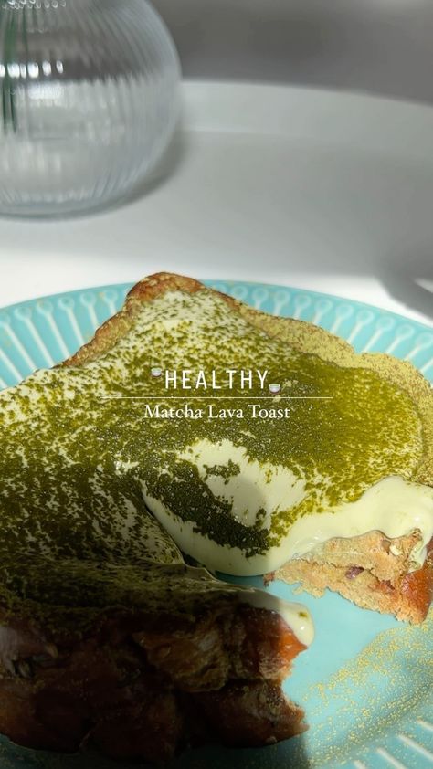 Lava Toast, Honey Toast, Matcha, Toast, Honey, Ethnic Recipes, On Instagram, Instagram