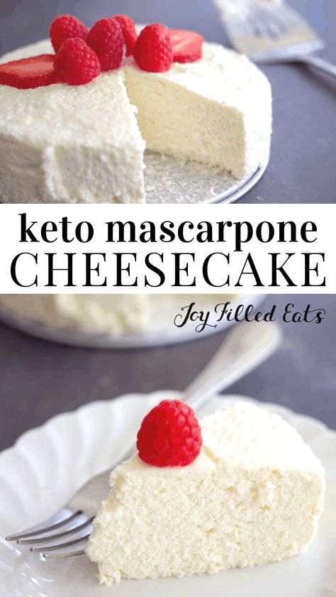 Keto Mascarpone, Dessert Mascarpone, Mascarpone Cheesecake, Change Time, Healthier Alternatives, Low Carb Low Fat Recipes, Joy Filled Eats, Keto Sweets, Low Carb Low Sugar