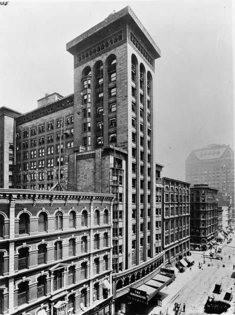 Louis Sullivan Architecture, Theatre Building, Louis Sullivan, Penn Station, Chicago School, American Architecture, City Museum, Chicago Style, The Windy City