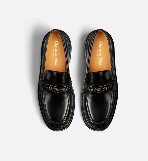 Dior Boy Loafer Black Brushed Calfskin | DIOR Christian Dior Loafers, Boys Loafers, Christian Dior Paris, Dior Star, Dior Paris, Icon Shoes, Ballerina Pumps, Dior Book Tote, Christian Dior Couture