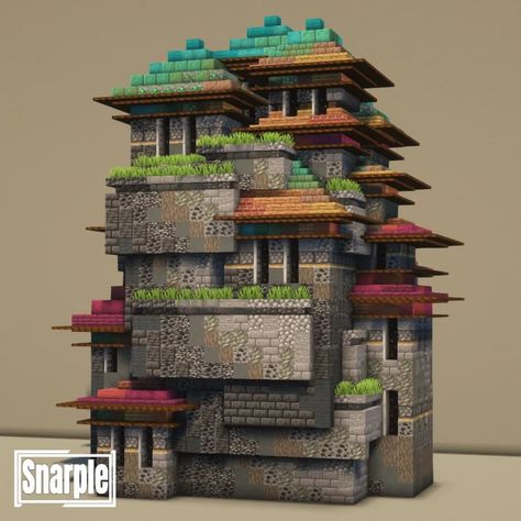 Minecraft Dripstone Builds, Minecraft Builds With Copper, Minecraft Texturing, Minecraft Graffiti, Base Ideas Minecraft, Minecraft Building Guide, Minecraft Steampunk, Minecraft Structures, Minecraft House Plans