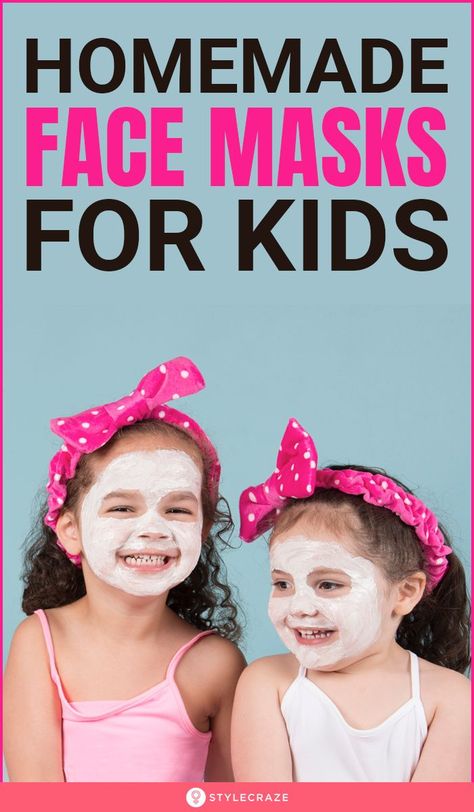 Kid Safe Face Mask Diy, Face Mask Recipe For Kids, Face Masks Diy Sewing, Homemade Face Masks For Kids, How To Make Face Mask For Kids, How To Make Face Masks, How To Make A Face Mask, How To Make Face Mask, Diy Face Mask For Kids