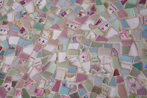 How to grout your mosaic | EMMA LEITH How To Grout Mosaic Art, How To Grout Mosaic Tile, Mosaic Projects For Beginners, Grouting Mosaics, Colour Grout, Broken Tile Mosaic, Tile Art Projects, How To Grout, Mosaics Ideas