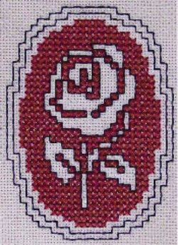 This free assisi pattern will help you learn the technique - Needlework Tips & Techniques Assisi Embroidery, Free Cross Stitch Designs, Elephant Cross Stitch, Roses Embroidery, Cross Stitch Tutorial, Cross Stitch Boards, Stitching Cards, Blackwork Embroidery, Cross Stitch Borders