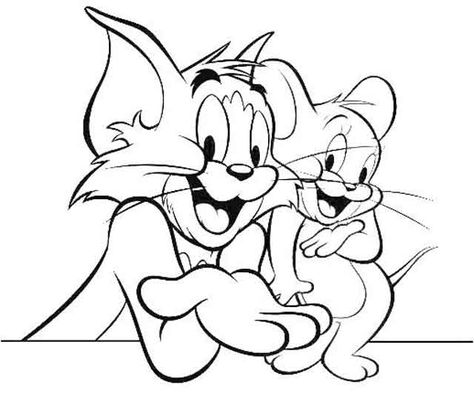 Tom and Jerry Coloring Pages Tom And Jerry Coloring Pages, Tom Und Jerry Cartoon, Tom And Jerry Coloring, Tom A Jerry, Tom And Jerry Drawing, Desenho Tom E Jerry, Tom Und Jerry, Tom Et Jerry, Tom E Jerry