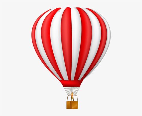 Hot Air Balloon Drawing, Balloon Png, Red Cupcakes, Vintage Hot Air Balloon, Christmas Packaging, Red Hot, Png Download, Hot Air Balloon, Air Balloon